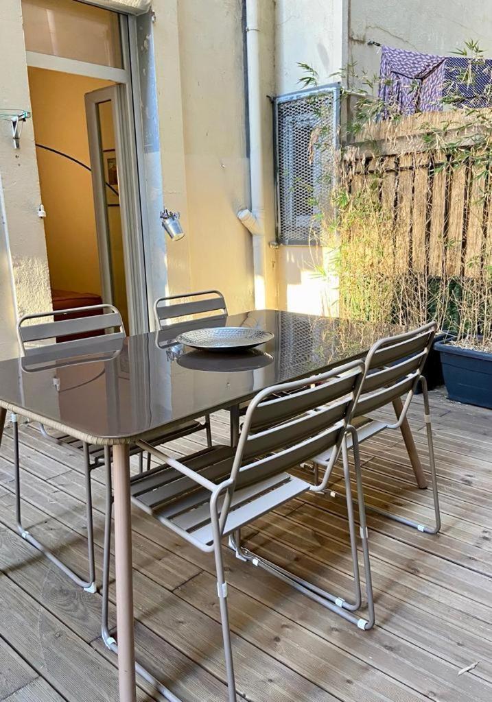 Chez Marie Et Romain- Appartement De Charme Au Coeur De La Joliette Proche Panier Centre Ville Марсель Экстерьер фото